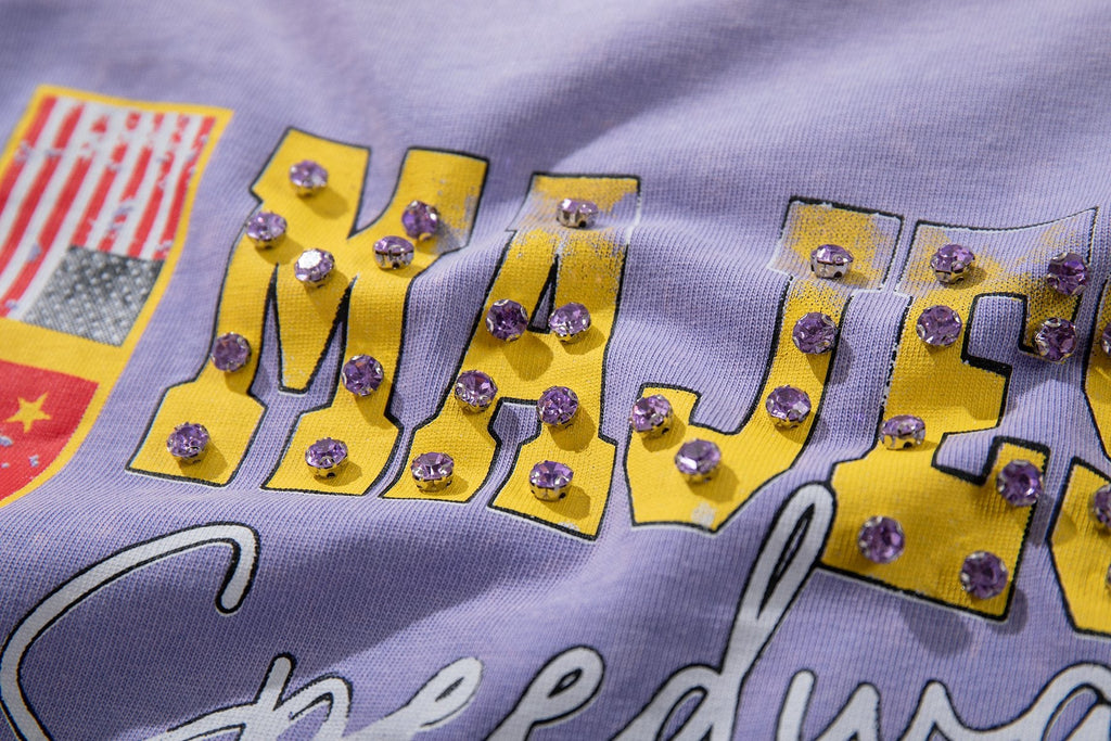 MAJESTIK Racing Moto Graphic T-Shirt — detail