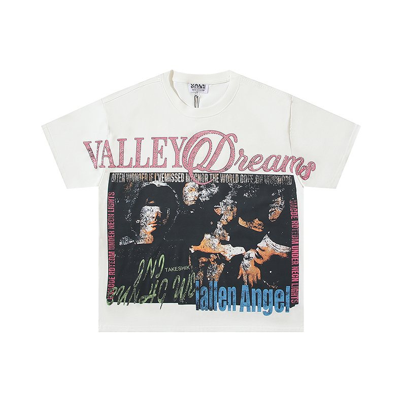 VALE USA Fallen Angel Rhinestone Graphic T-Shirt — hero