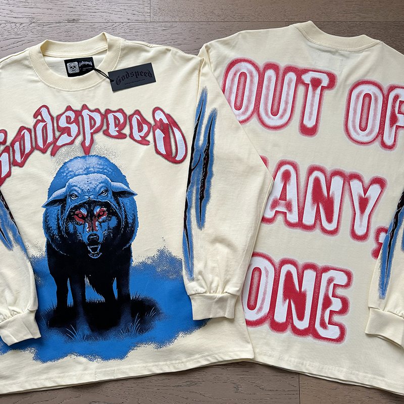 Godspeed Bear Graphic Long-Sleeve T-Shirt — comparison