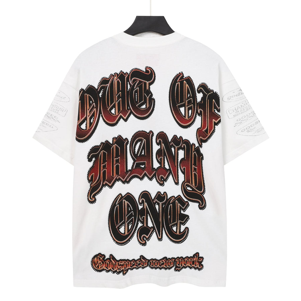Godspeed Racing Skull Graphic T-Shirt — back