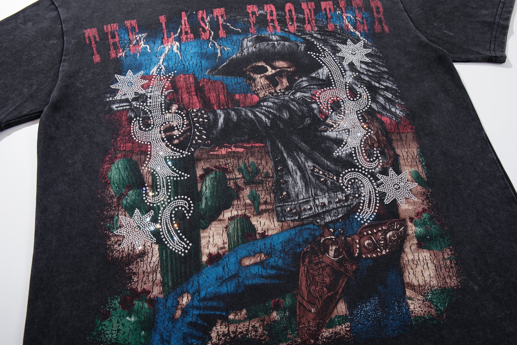 SUPPLY TEE Western Rider Graphic Short-Sleeve T-Shirt — detail