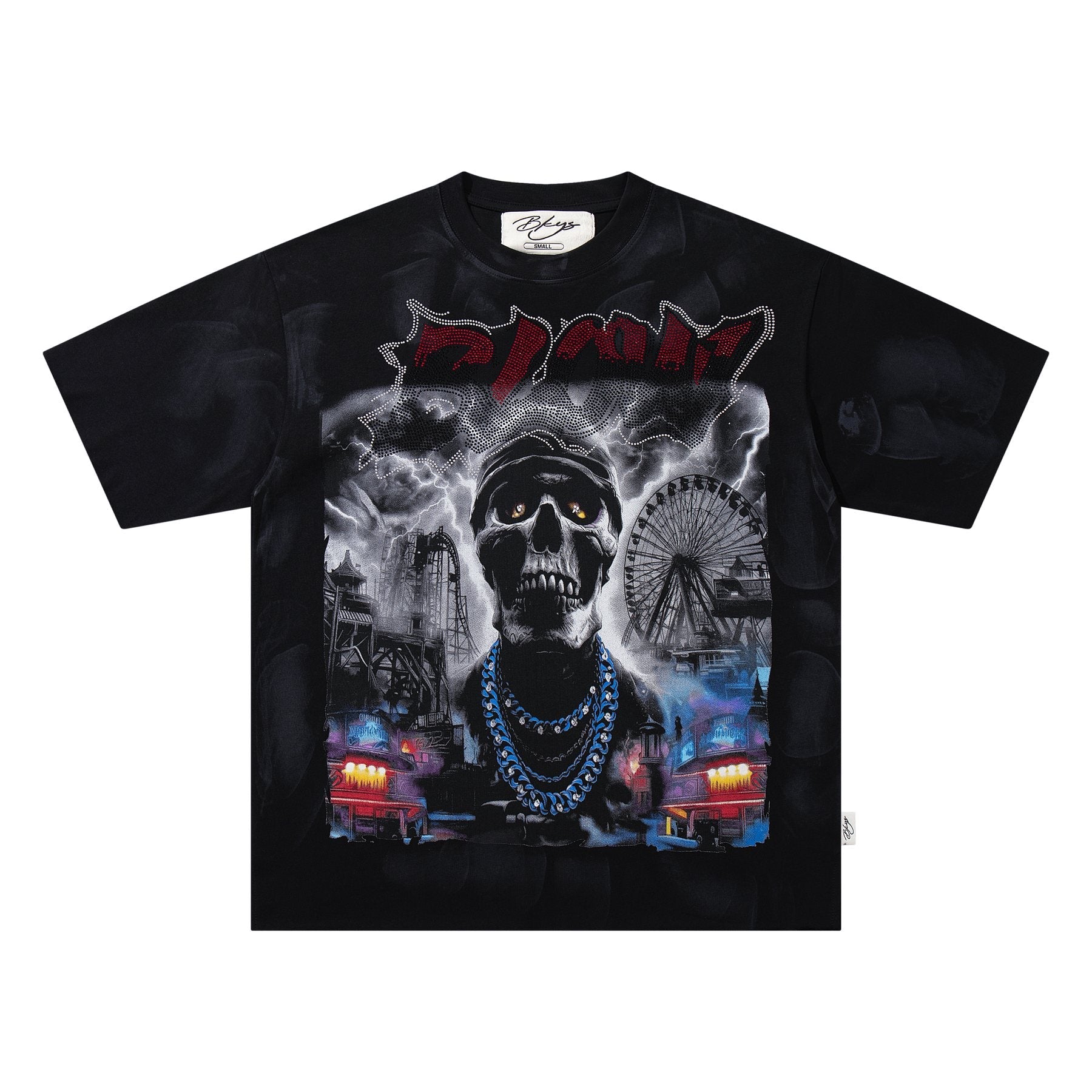 BKYS Revival Sins Away Skull Graphic T-Shirt — hero