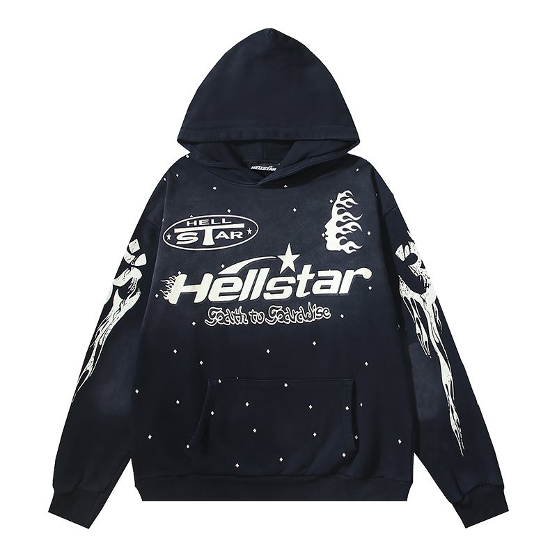 Hellstar Flame Star Graphic Hoodie — hero