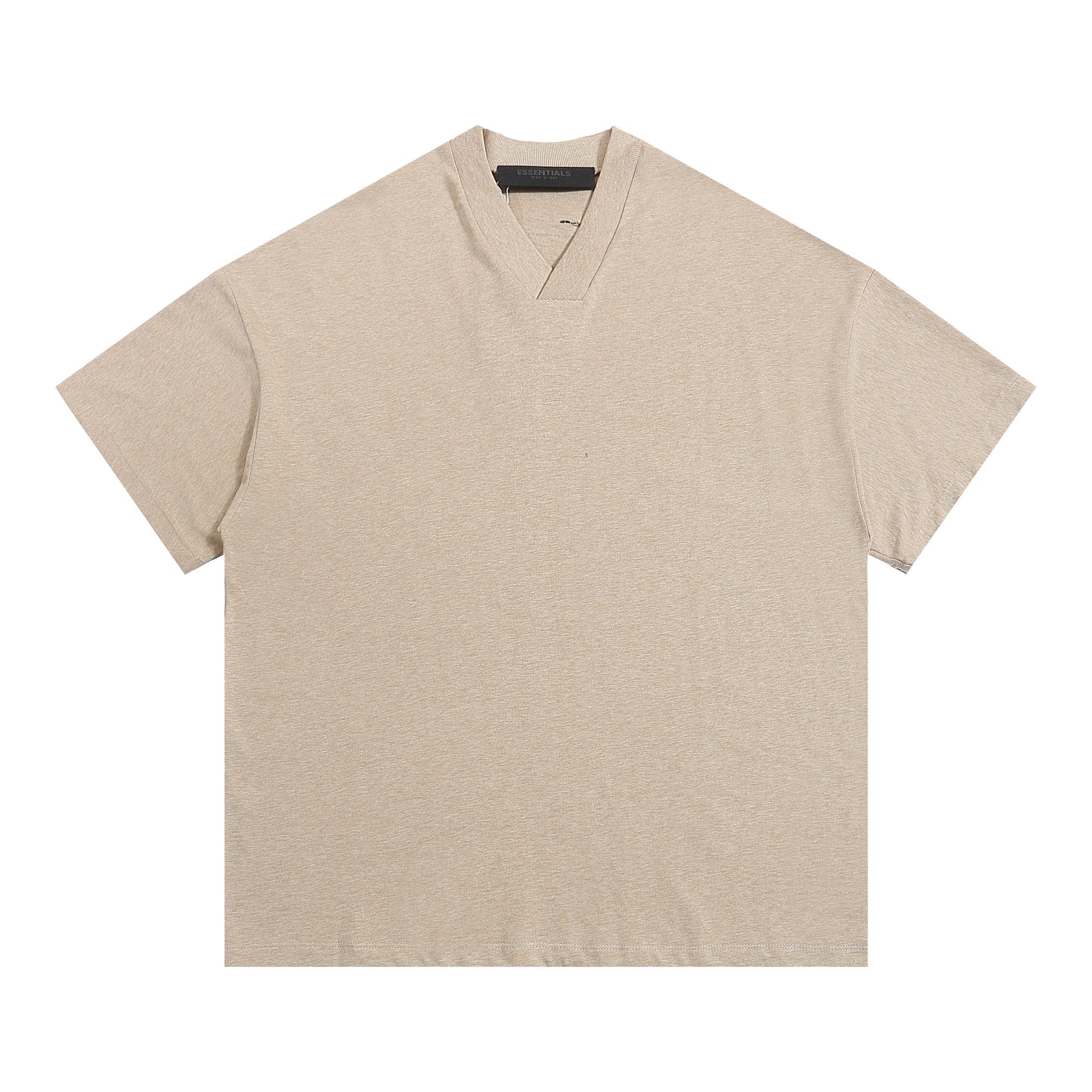 ESSENTIALS V-Notch Back Wordmark T-Shirt — hero