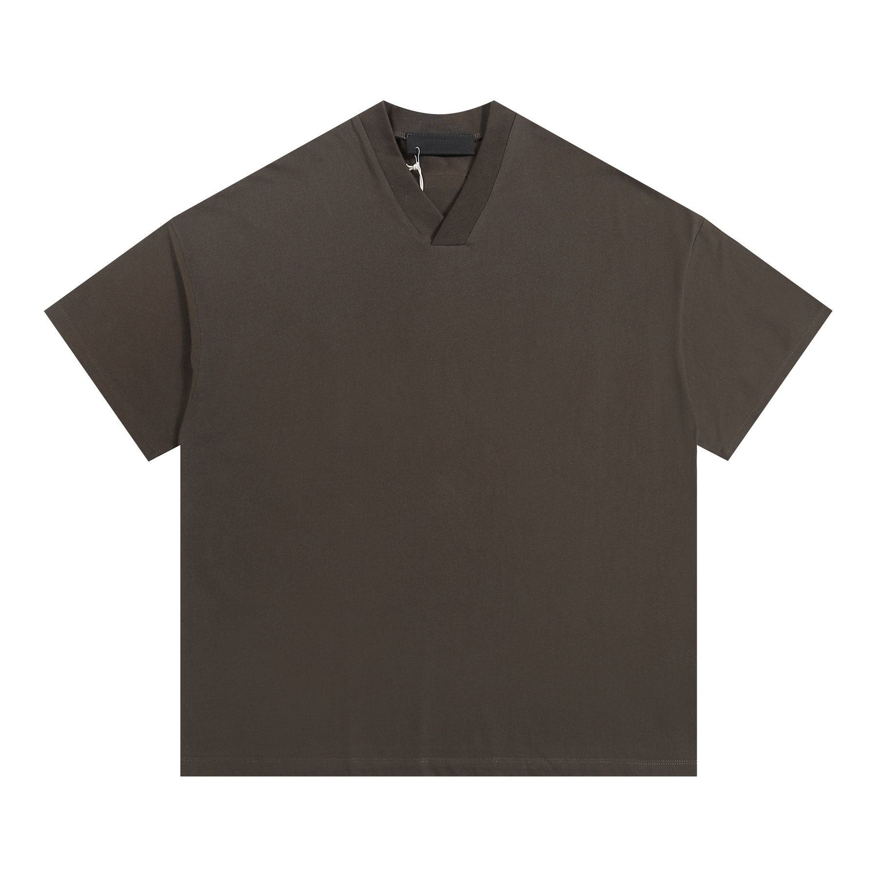ESSENTIALS V-Notch Back Wordmark T-Shirt — hero