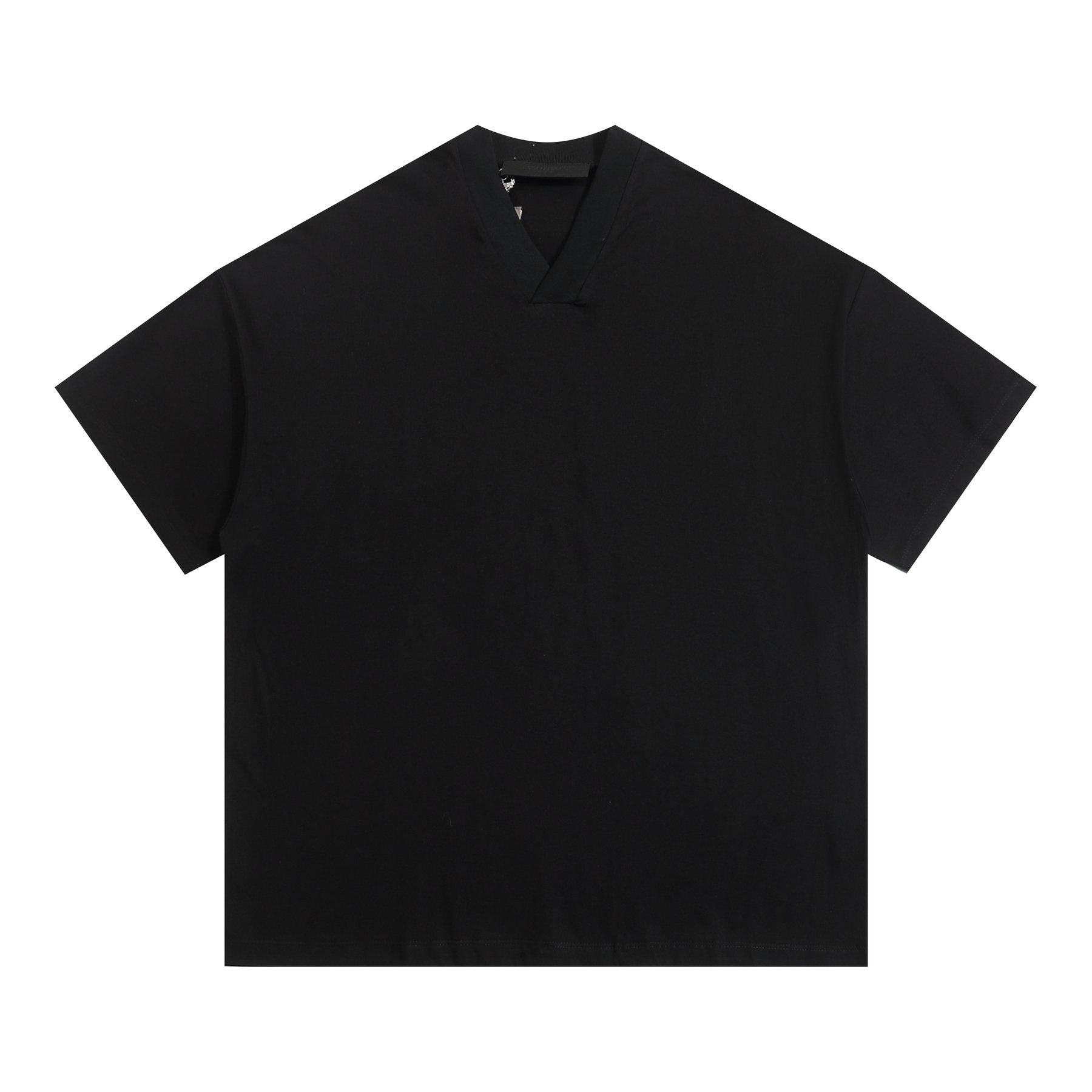 ESSENTIALS V-Notch Back Wordmark T-Shirt — front