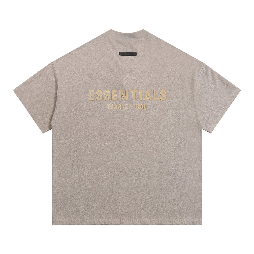 ESSENTIALS V-Notch Back Wordmark T-Shirt — back