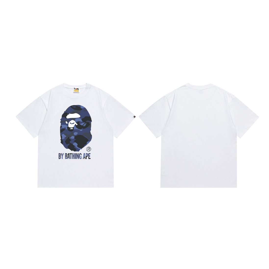 BAPE Camo Ape-Head Graphic T-Shirt — front