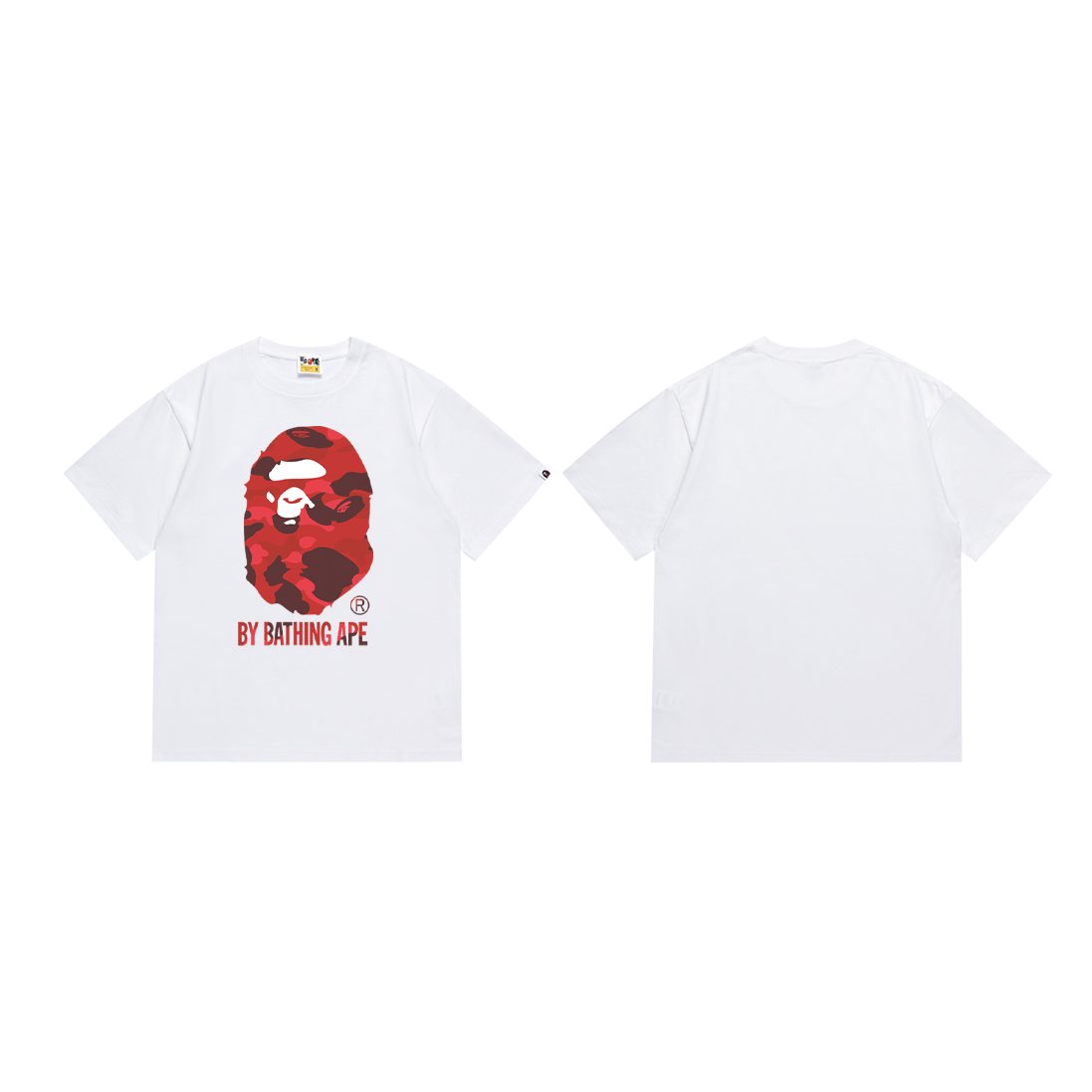 BAPE Camo Ape-Head Graphic T-Shirt — front
