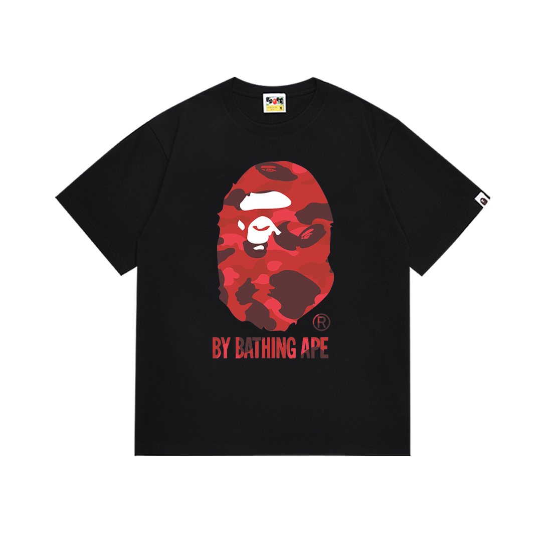 BAPE Camo Ape-Head Graphic T-Shirt — front