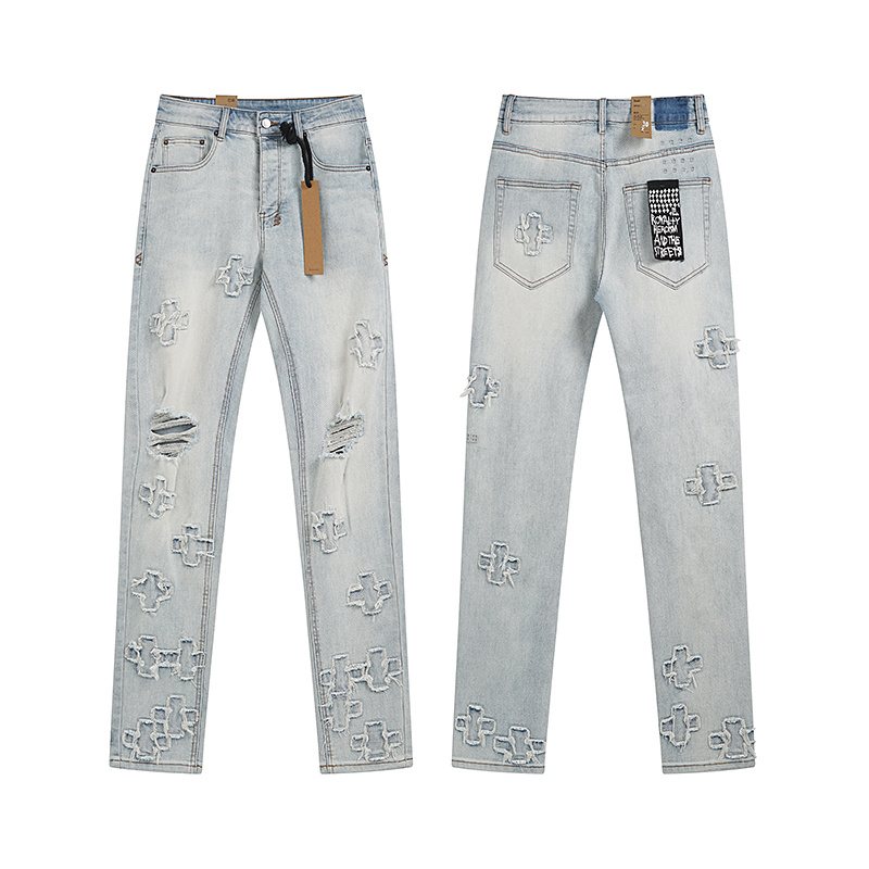 Ksubi Cross Patch Slim Tapered Jeans — hero