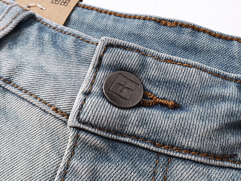Ksubi Cross Patch Slim Tapered Jeans — detail