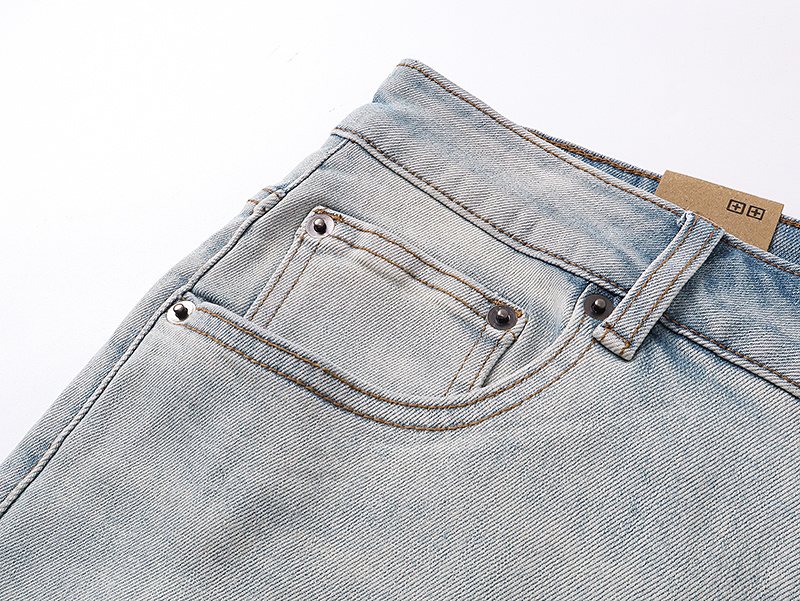 Ksubi Cross Patch Slim Tapered Jeans — detail