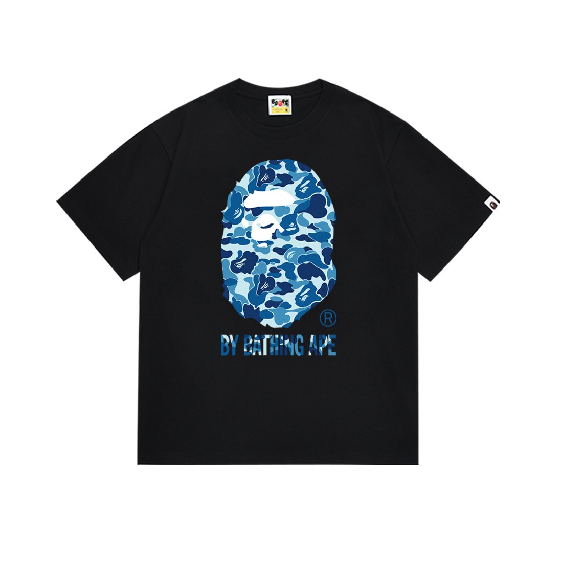 BAPE Camo Ape-Head Graphic Short-Sleeve T-Shirt — front