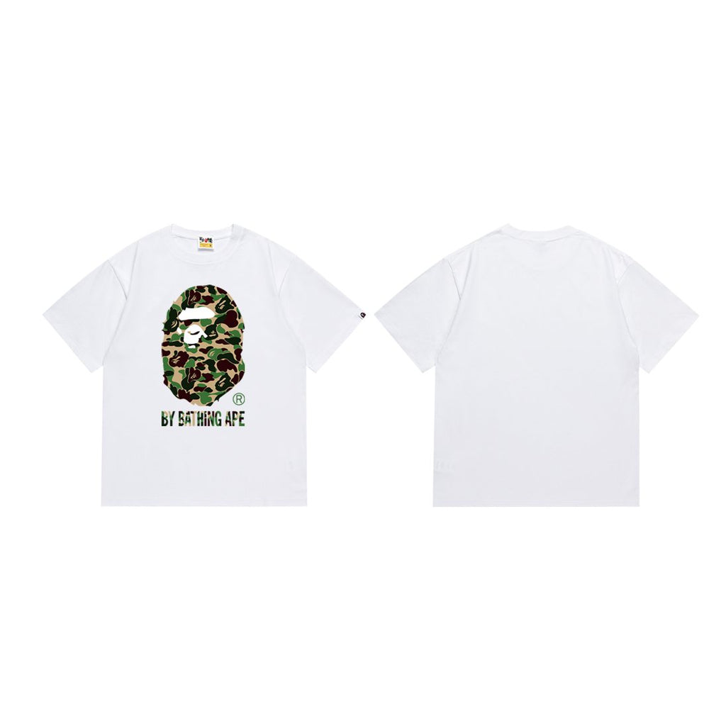 BAPE Camo Ape-Head Graphic Short-Sleeve T-Shirt — front