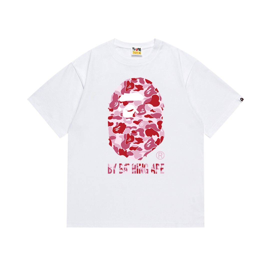 BAPE Camo Ape-Head Graphic Short-Sleeve T-Shirt — front