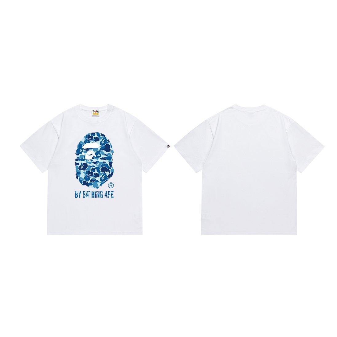 BAPE Camo Ape-Head Graphic Short-Sleeve T-Shirt — front