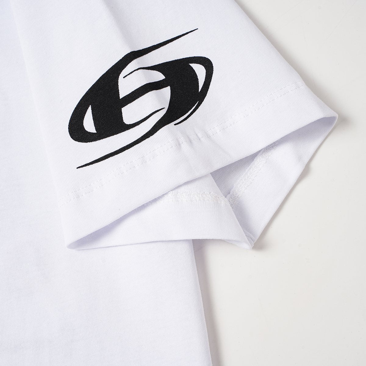 Hellstar Flame Oval Graphic T-Shirt — detail
