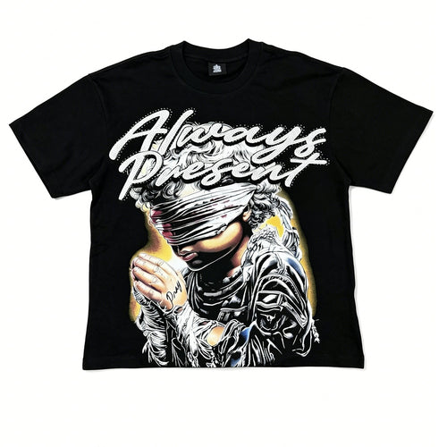 ALWAYS-PRESENT Reborn Figure Graphic T-Shirt — hero