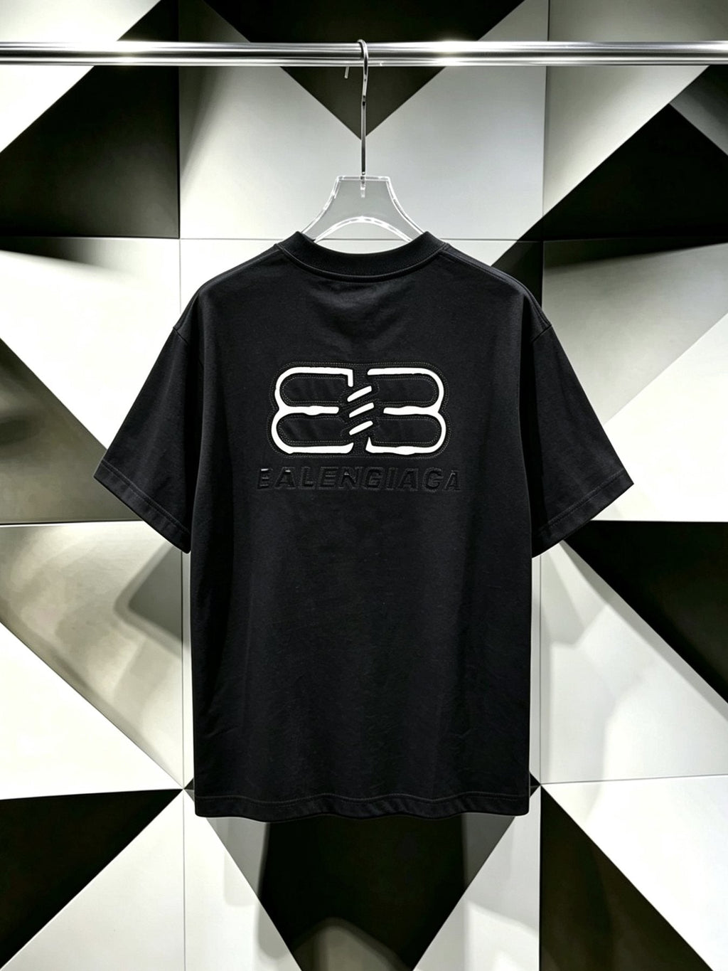 Balenciaga BB Back Graphic T-Shirt — back