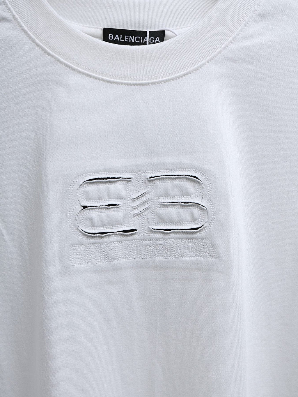 Balenciaga BB Back Graphic T-Shirt — detail