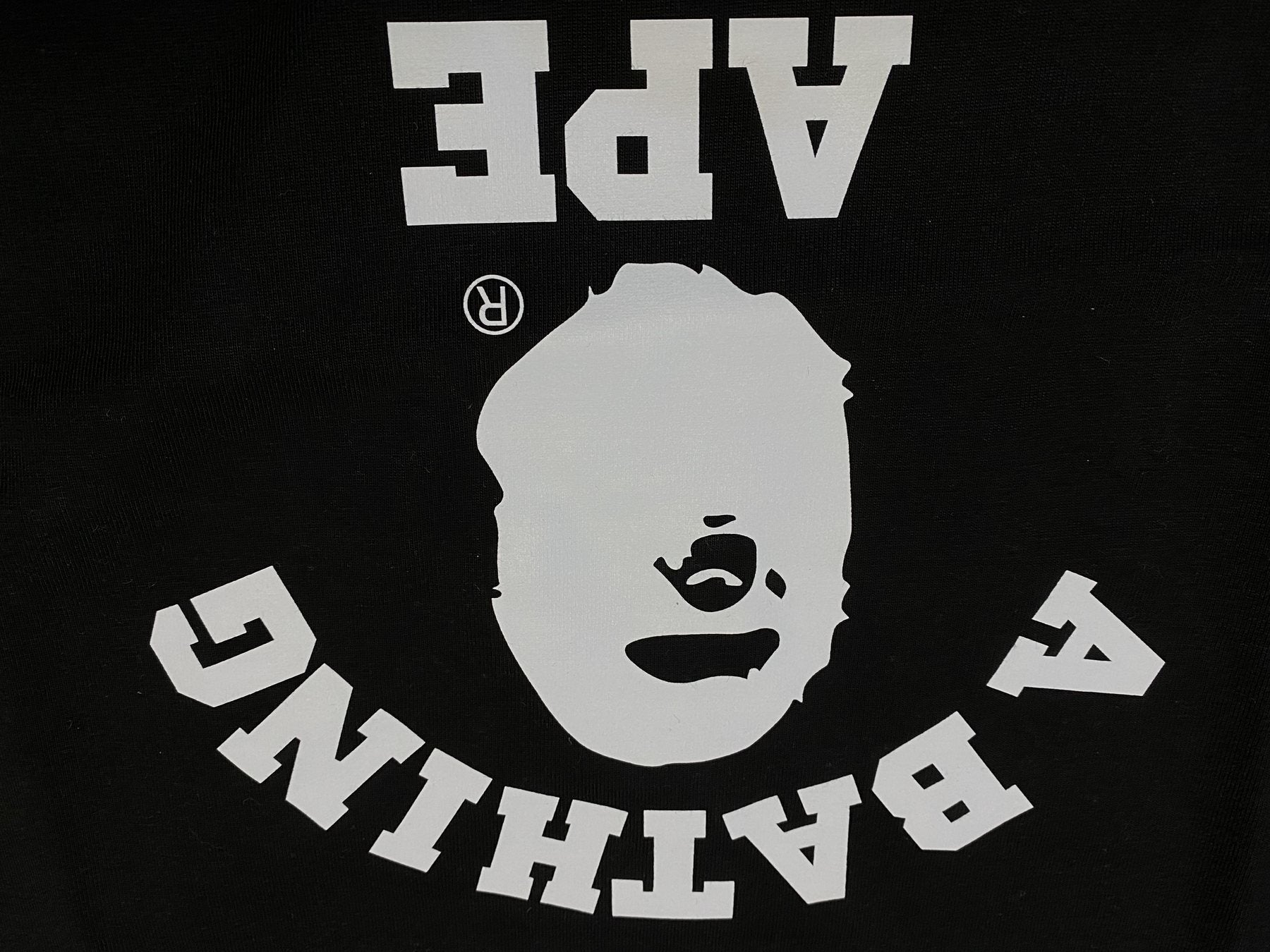 BAPE Ape Head Arch Graphic T-Shirt — detail