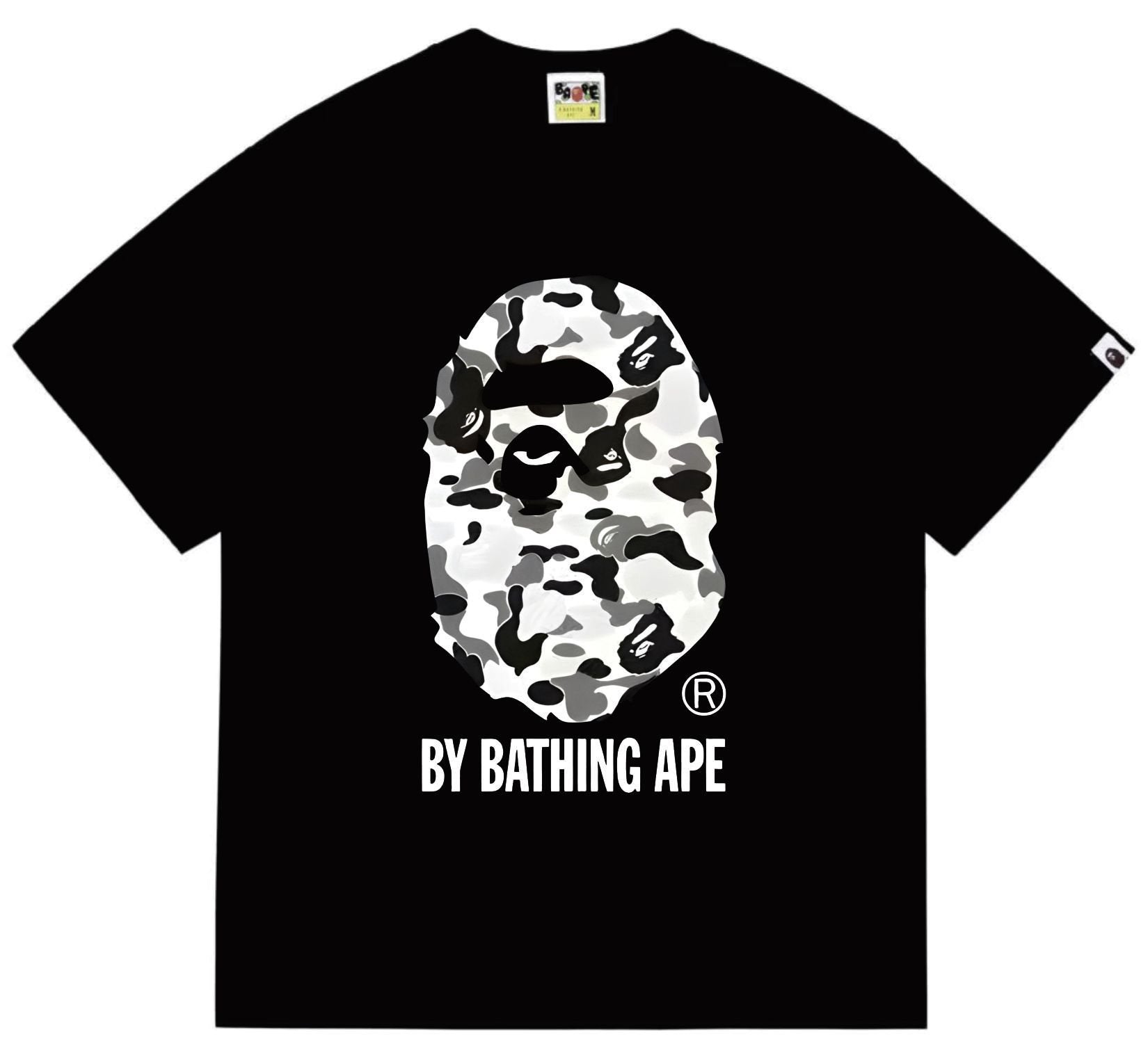 BAPE Camo Ape-Head Graphic T-Shirt — hero