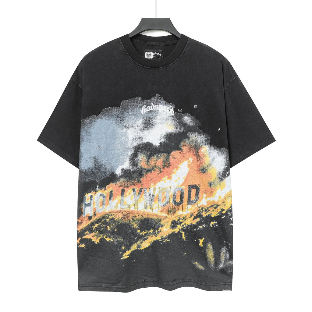 Godspeed Hollywood Fire Graphic T-Shirt — hero