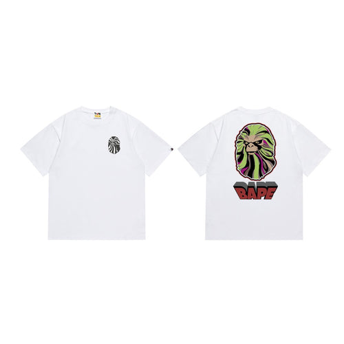 BAPE Animal-Head Back Graphic T-Shirt — front