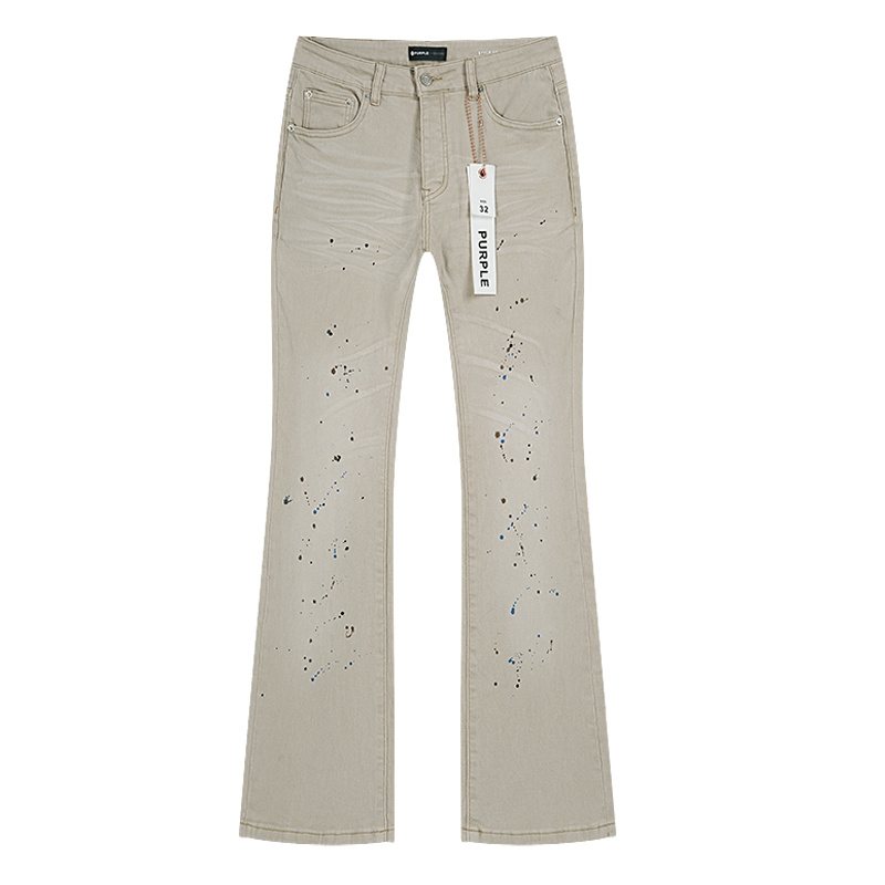 Purple Brand Paint-Splatter Jeans — hero