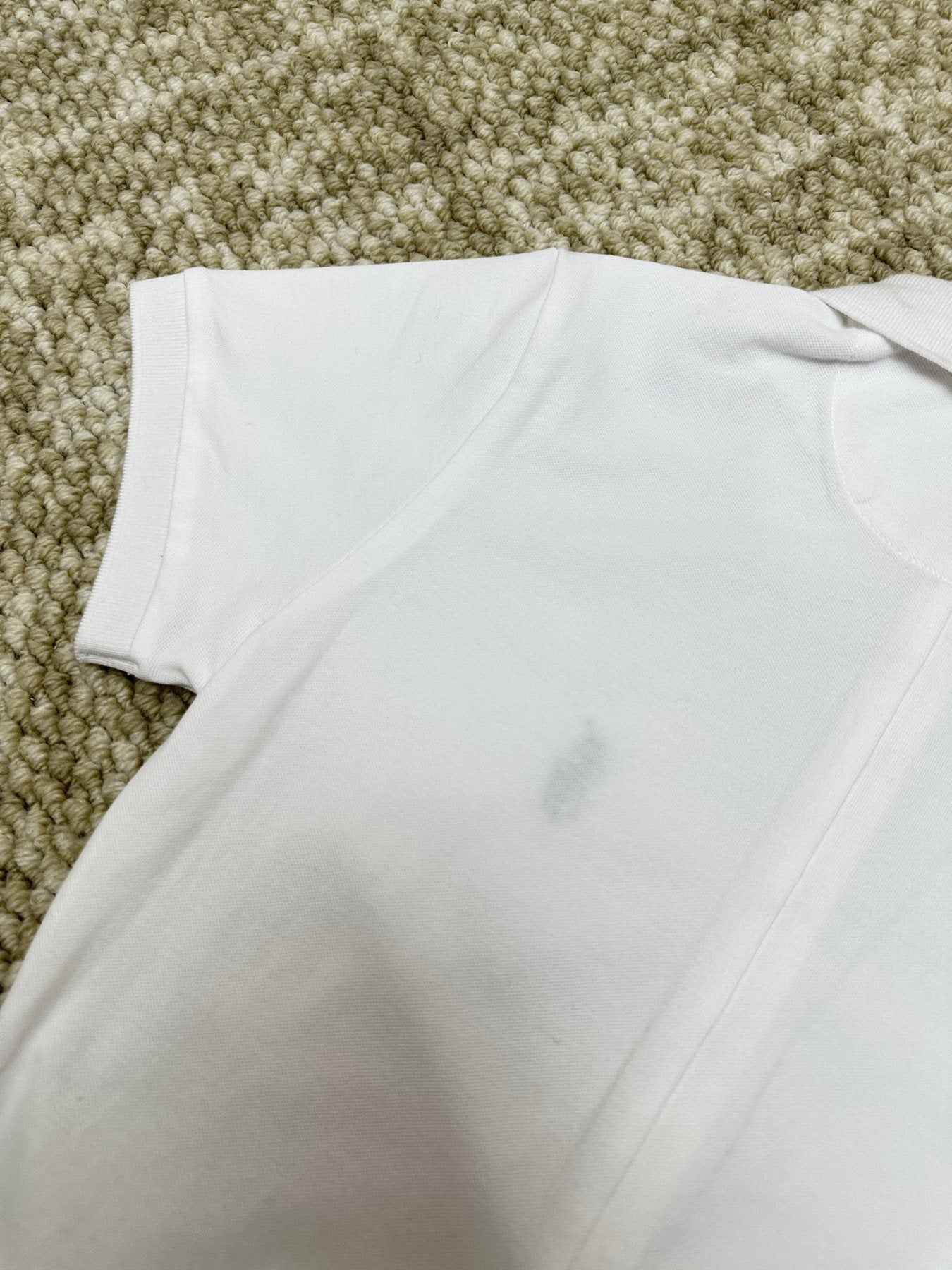 Test2-Ralph Lauren White Tie-Waist Polo Dress — detail