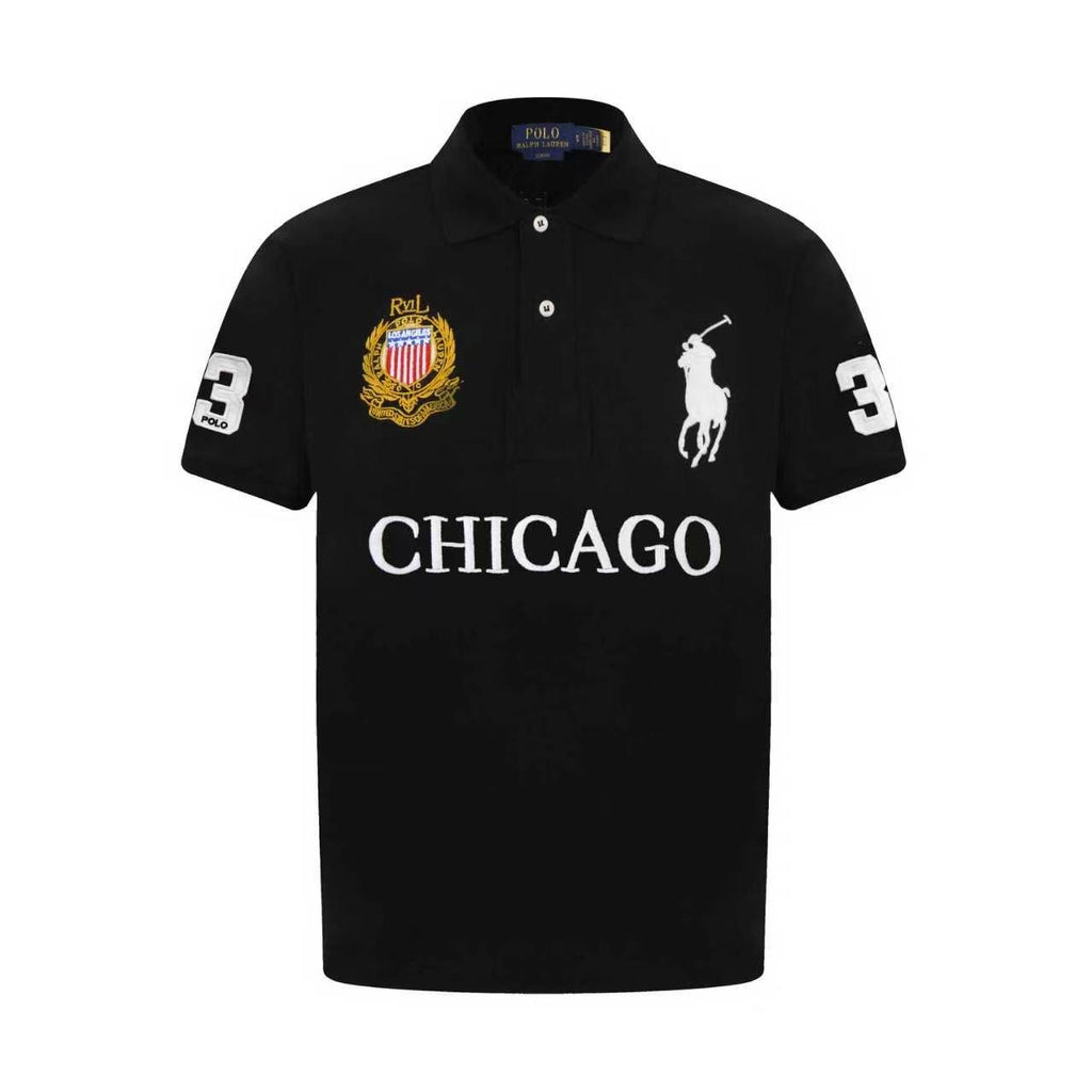 Test2-Ralph Lauren Chicago Crest Piqué Polo Shirt — hero