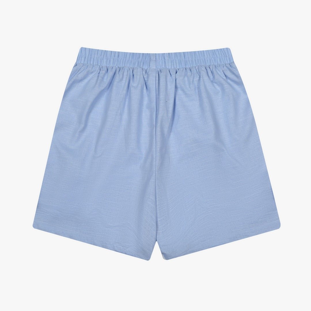 Test2-Ralph Lauren Relaxed Elastic-Waist Shorts — back
