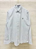 Test2-Ralph Lauren Striped Embroidered Long-Sleeve Button-Up Shirt — hero