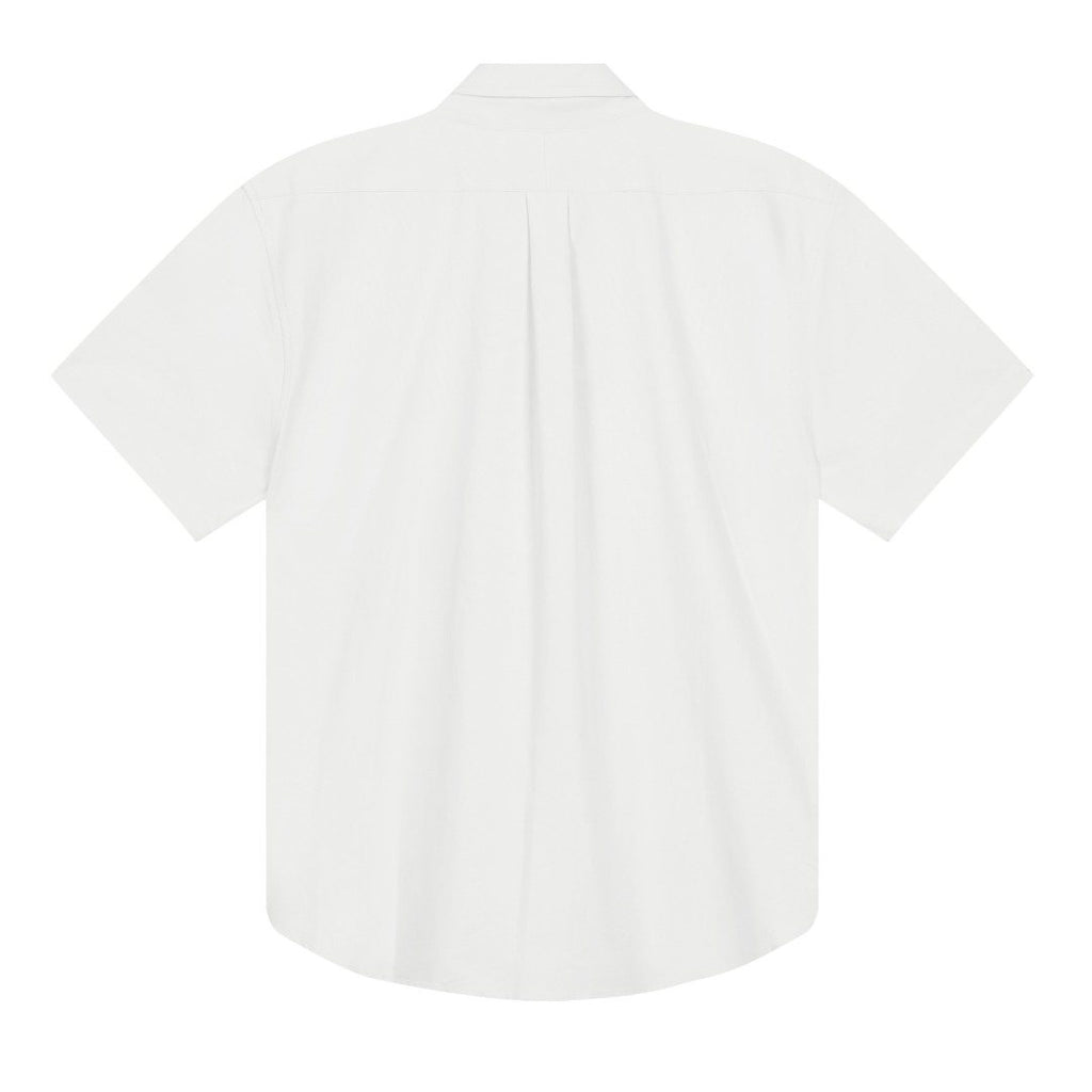 Test2-Ralph Lauren Oxford Short-Sleeve Button-Front Shirt — back