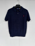 Test2-Ralph Lauren Cable-Knit Polo Shirt — front