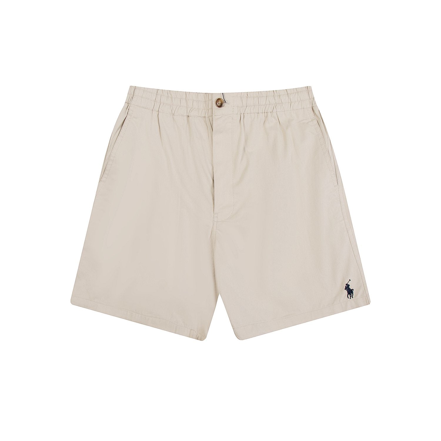 Test2-Ralph Lauren Drawstring Cotton Shorts — front