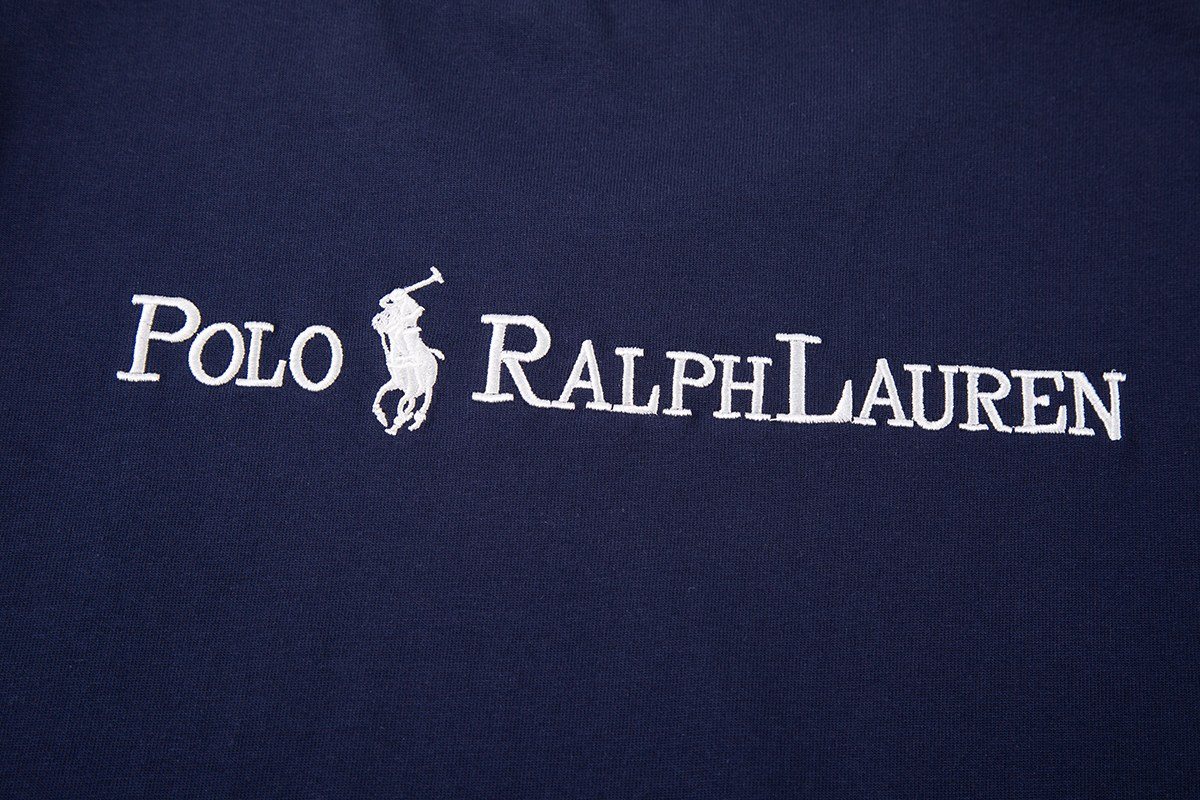 Test2-Ralph Lauren Embroidered Letter Relaxed Crewneck T-Shirt — detail