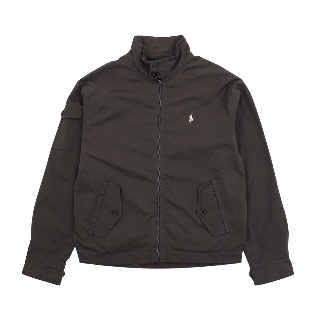 Test2-Ralph Lauren Embroidered Pony Zip Jacket — front