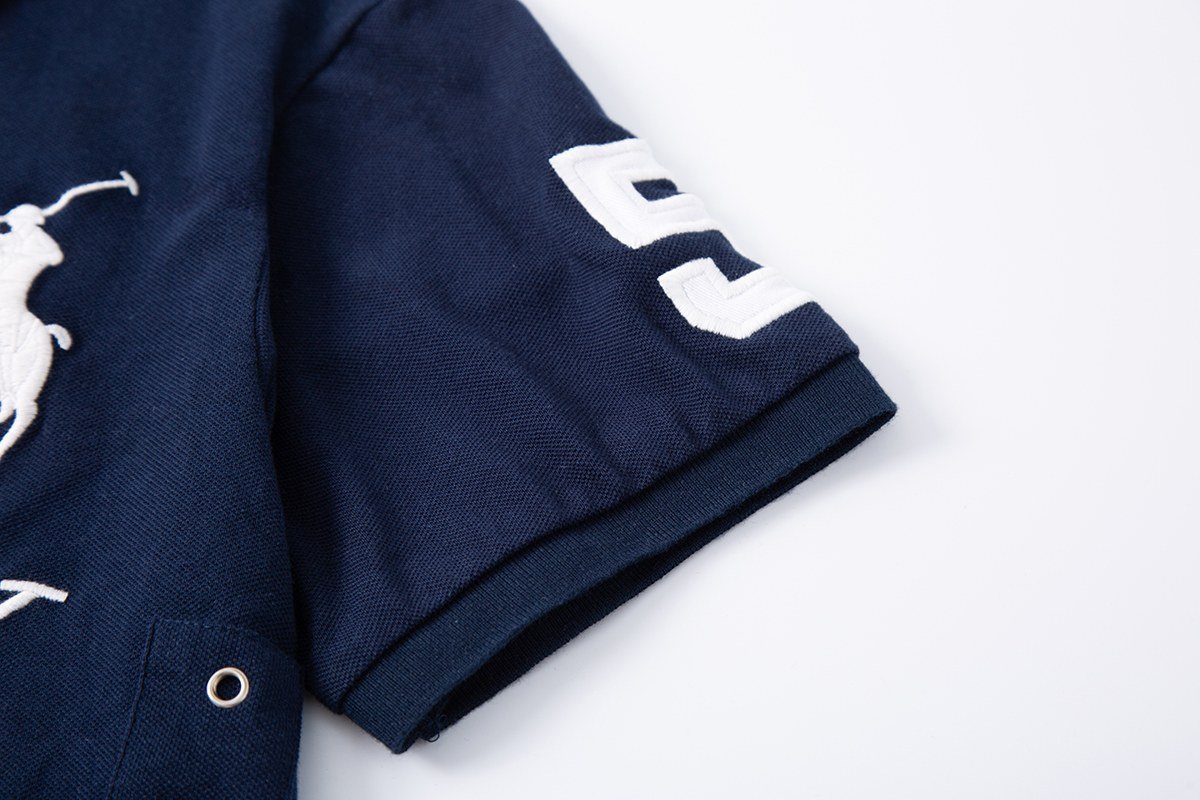 Test2-Ralph Lauren New York Embroidered Short-Sleeve Polo Shirt — detail