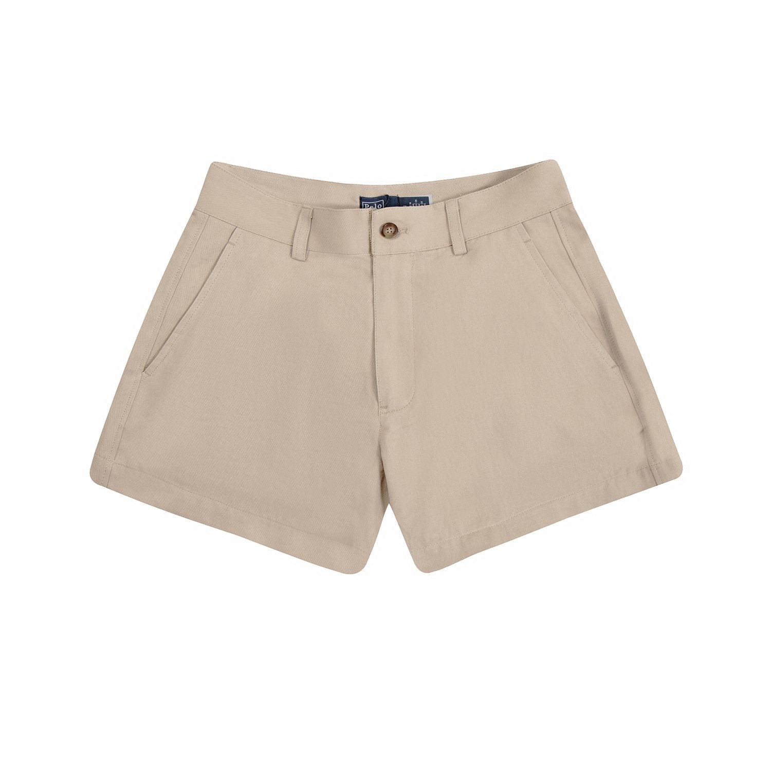 Test2-Ralph Lauren Women's Cotton Twill A-Line Tailored Shorts — hero