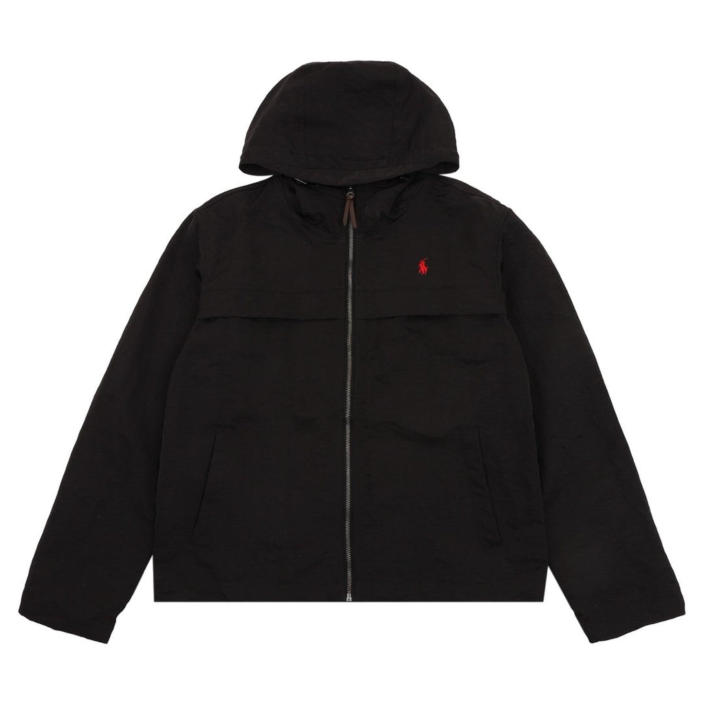 Test2-Ralph Lauren Embroidered Horse Logo Hooded Jacket — front