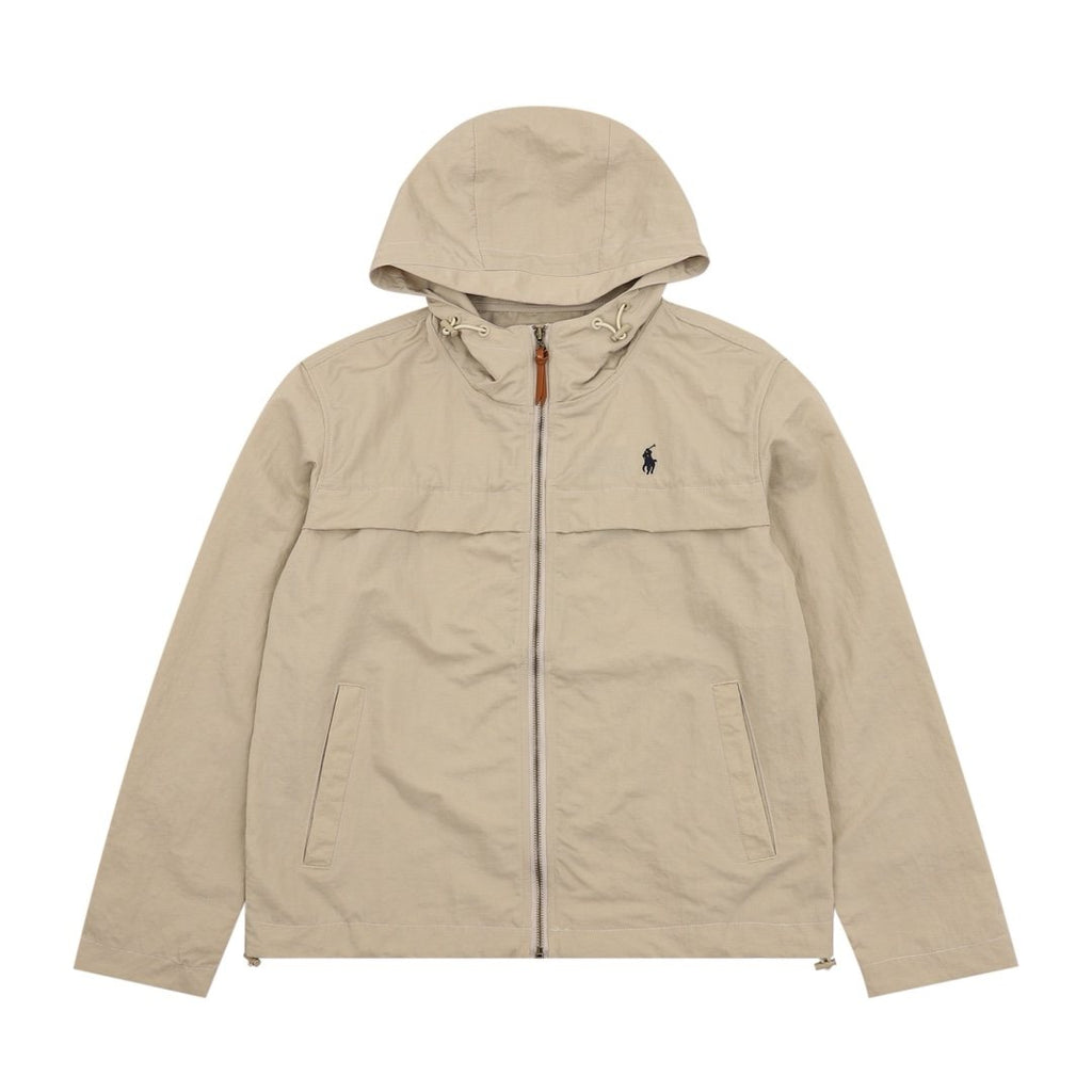 Test2-Ralph Lauren Embroidered Horse Logo Hooded Jacket — front