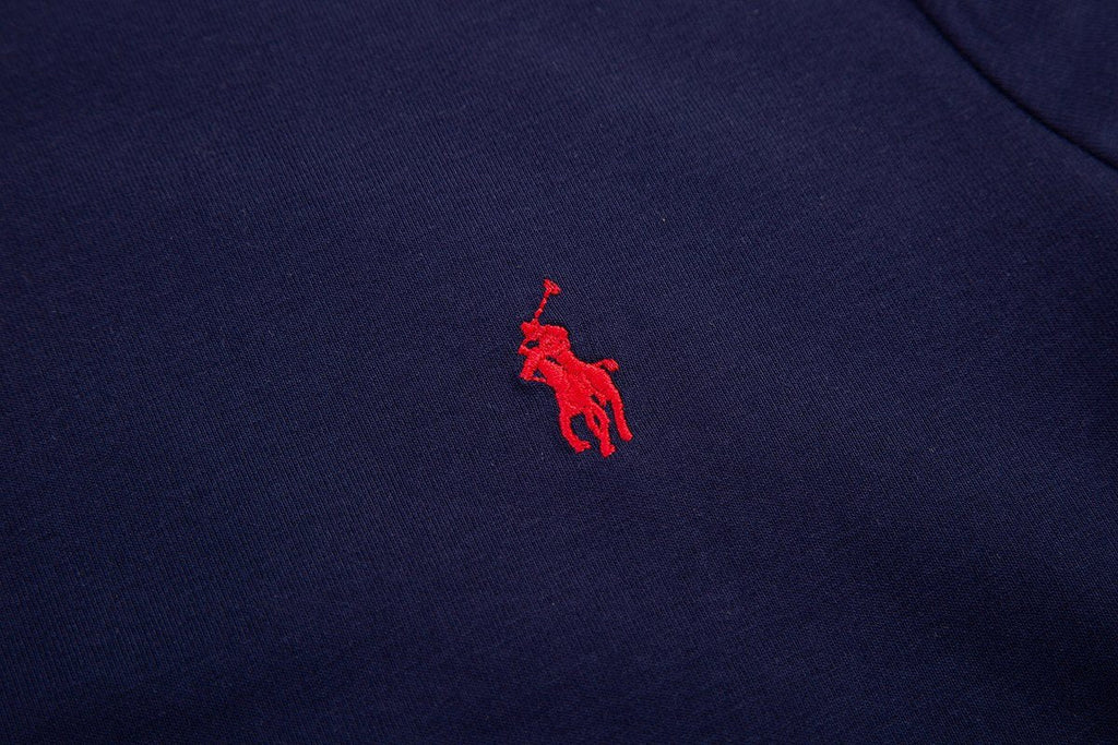 Test2-Ralph Lauren Embroidered Three-Button Henley Shirt — detail
