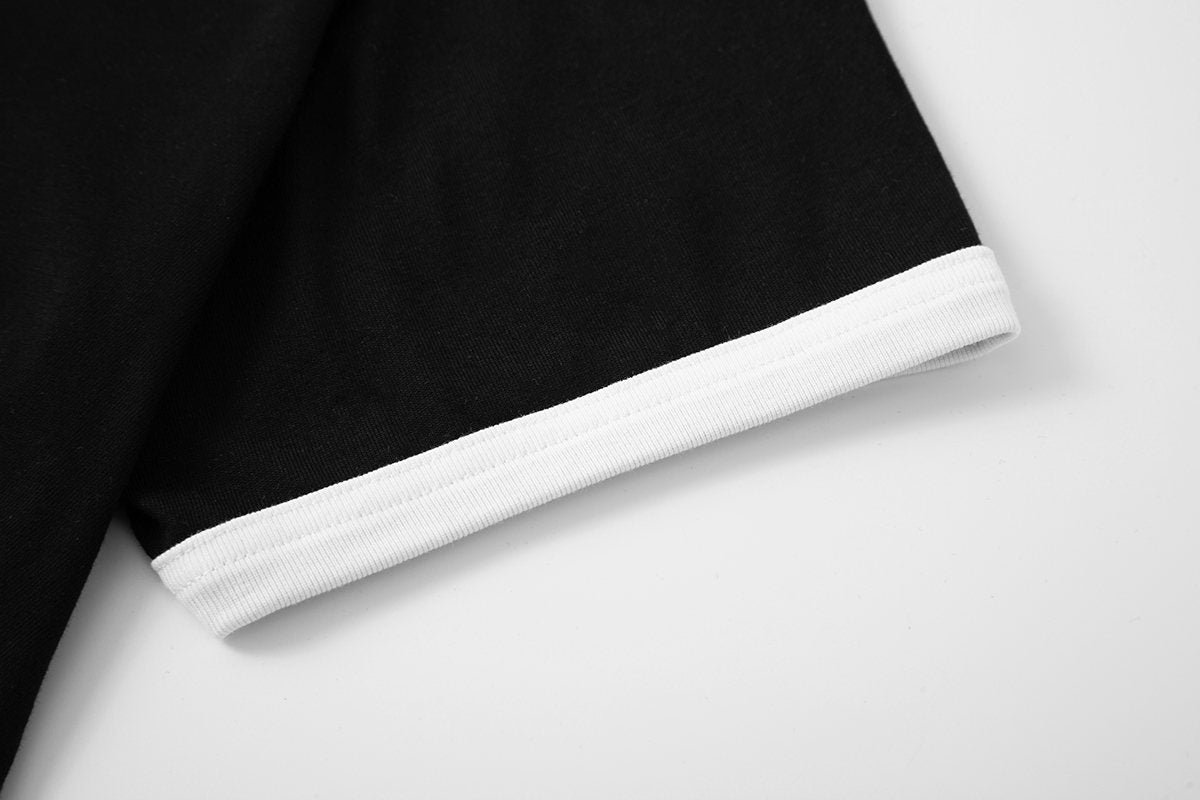 Test2-Ralph Lauren Contrast-Trim Logo T-Shirt — detail
