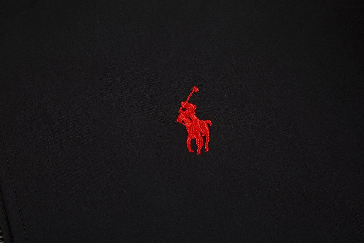 Test2-Ralph Lauren Cotton Zip-Front Coach Jacket — detail