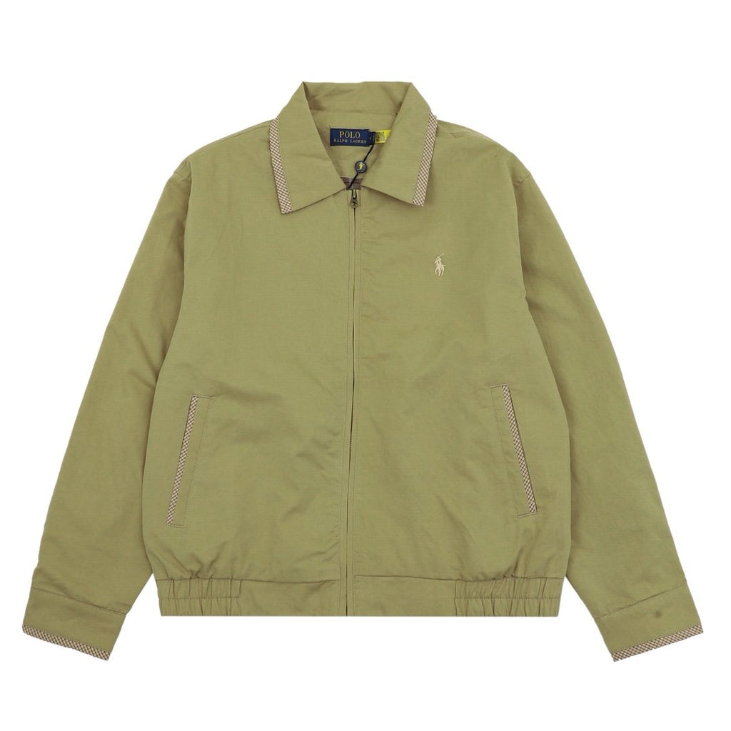Test2-Ralph Lauren Embroidered Pony Zip Jacket — front
