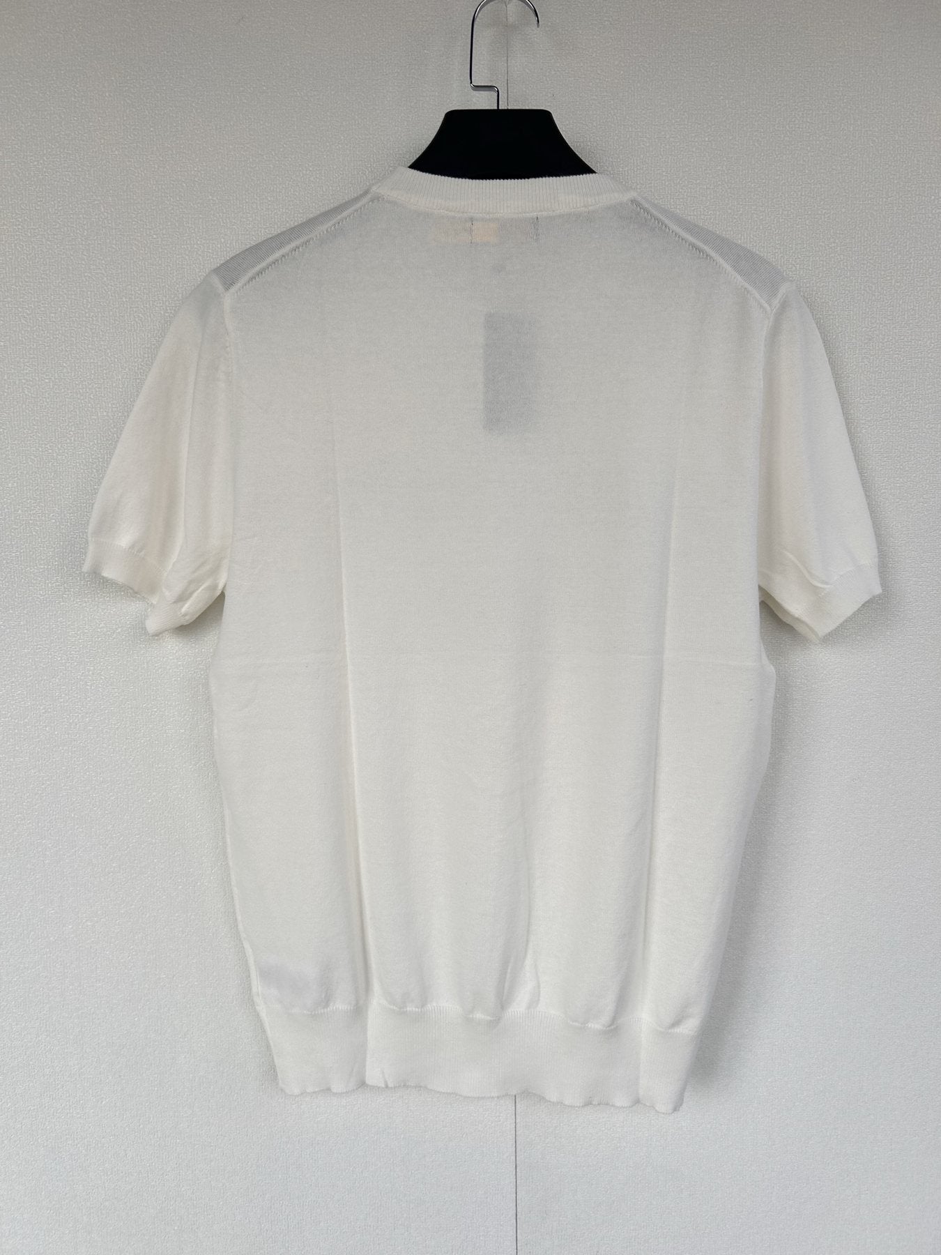 Test2-Ralph Lauren Lightweight Short-Sleeve Knit Top — back