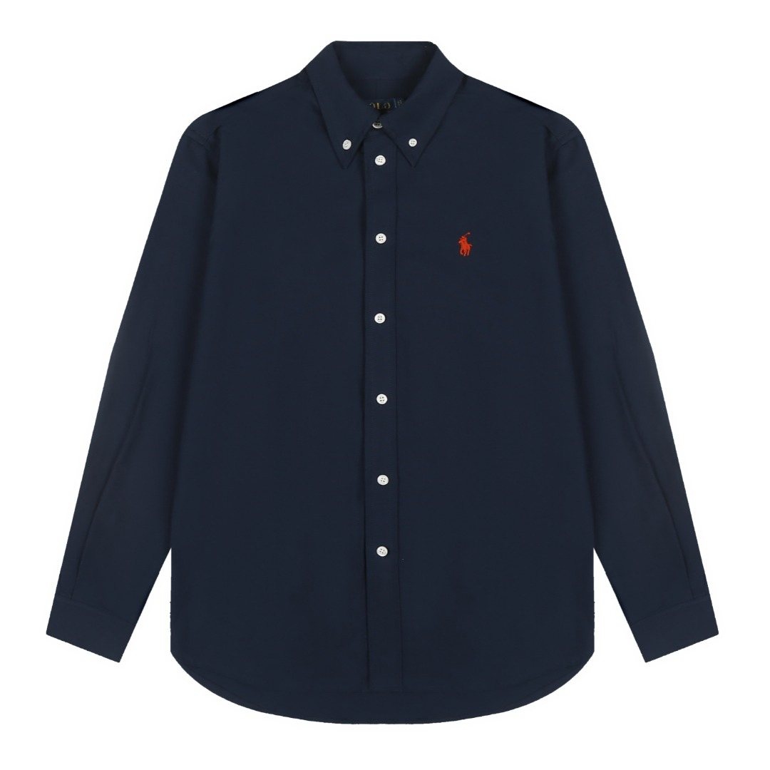 Test2-Ralph Lauren Cotton Oxford Button-Down Shirt — front