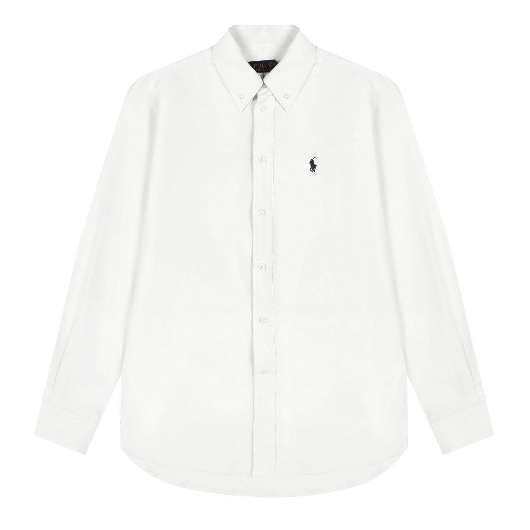 Test2-Ralph Lauren Cotton Oxford Button-Down Shirt — front